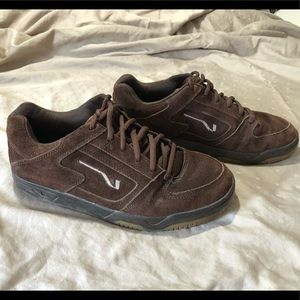Men’s Brown Vans Sneakers Shoes Size 10